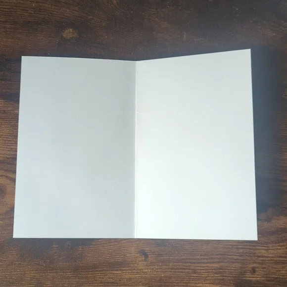 🌻 5/$20 Handmade Floral Happy Anniversary Card- Green, Pink & Black - Picture 3 of 4